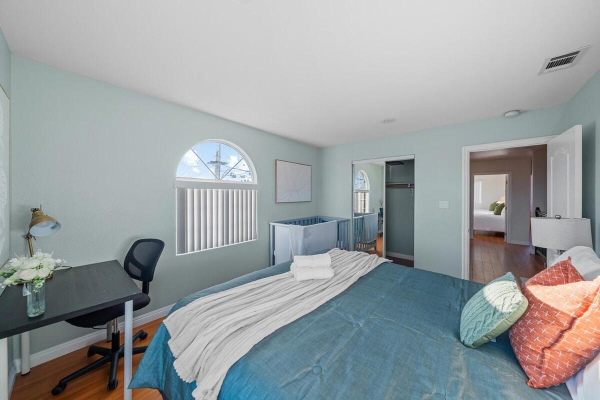 Entire Spacious 4-bedroom 4-bath House W Garage, Gated Yard, Available Now